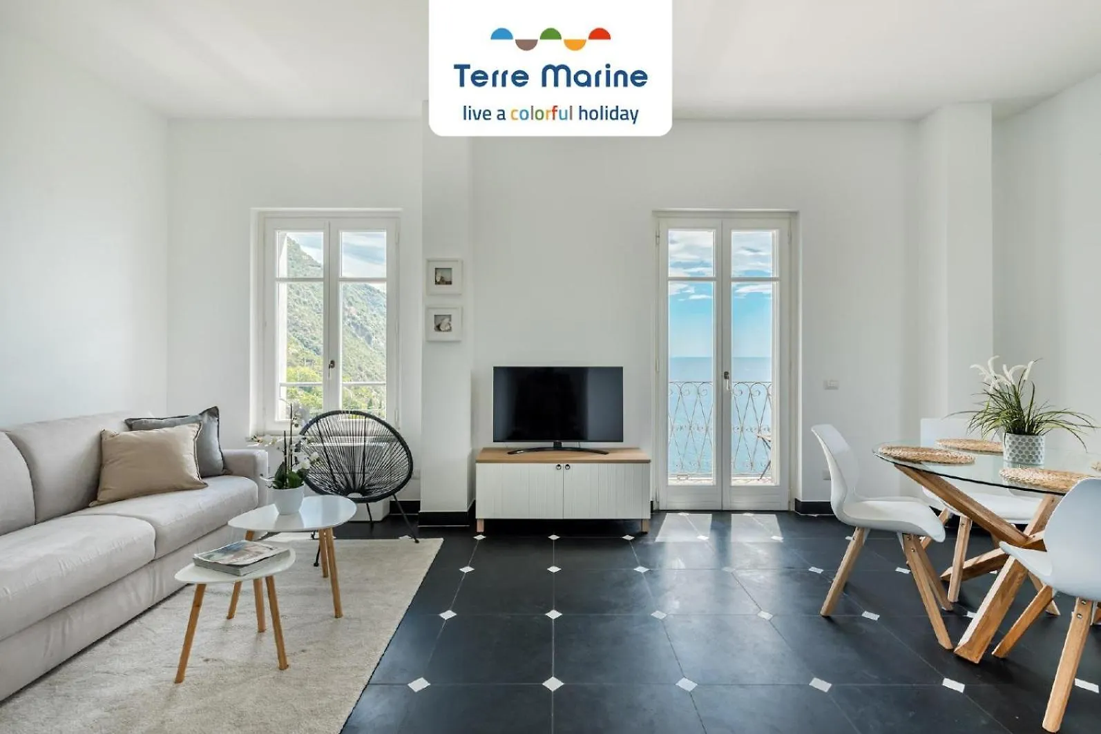 코르니글리오 Sea Breeze Flat, Terre Marine 아파트